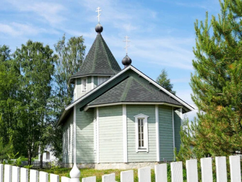 Петропавловский храм  п. Калевала