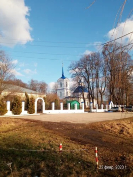 Храм Рождества Пресвятой Богородицы, Николая Чудотворца и Смоленской иконы Божией Матери «Одигитрия»  с.Велегож, Заокский район, Тульская обл.
