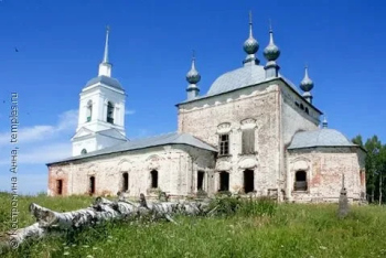 Храм Воскресения Христова  д. Сокорново