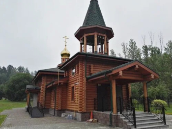 Храм Олега Брянского  поселок Минзаг