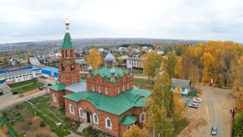 Храм Иоанна Богослова  п. Игра