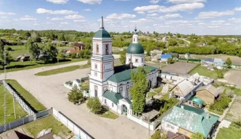 Часовня Воскресения Христова  на кладбище с. Нижние Прыски