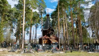 Храм Всех Святых  на Северном кладбище г. Екатеринбурга