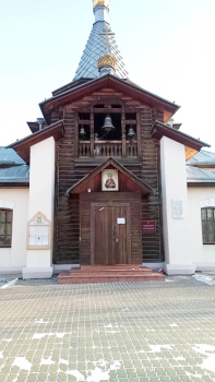 Храм Пантелеимона Целителя  при городской клинической больнице №20 им. И.С. Берзона г. Красноярска