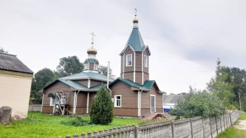 Храм Преображения Господня  п. Усвяты