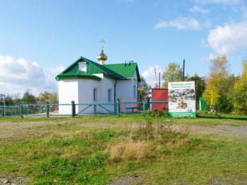 Храм Серафима Саровского в деревне Машезеро, общий план